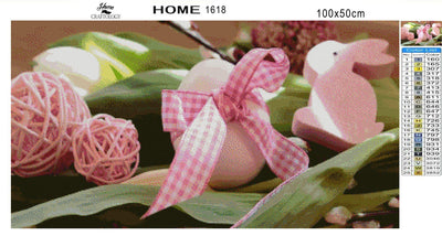 Pink Easter - Premium Diamond Painting Kit