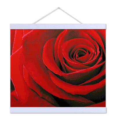 Single Red Rose - Premium Diamond Painting Kit