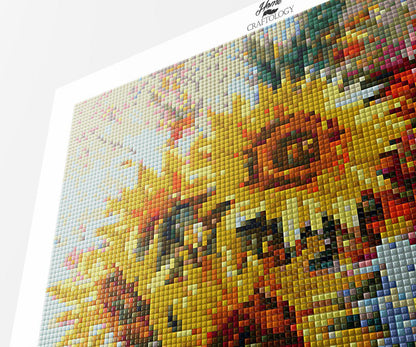 Sunflowers - Exclusive Premium Diamond Painting Kit