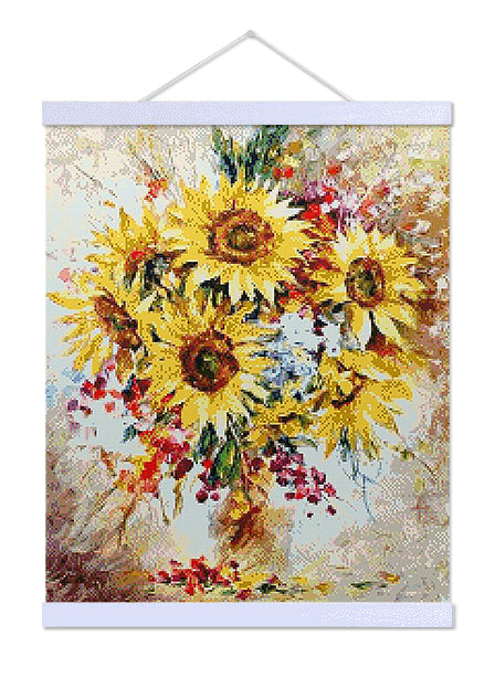 Sunflowers - Premium Diamond Painting Kit