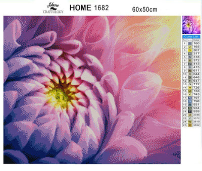 Sunlit Flower - Premium Diamond Painting Kit
