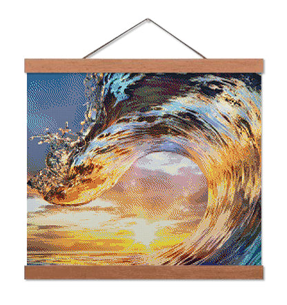 Sunrise Wave - Exclusive Premium Diamond Painting Kit