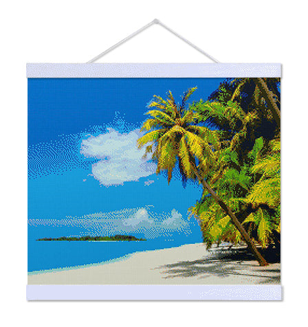 Tropical Beach - Exclusive Premium Diamond Painting Kit