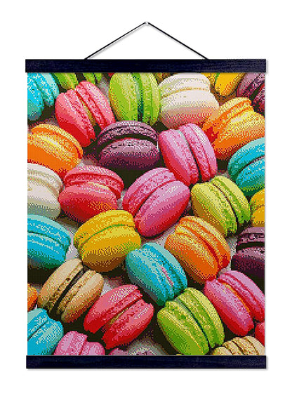 Yummy Macarons - Exclusive Premium Diamond Painting Kit