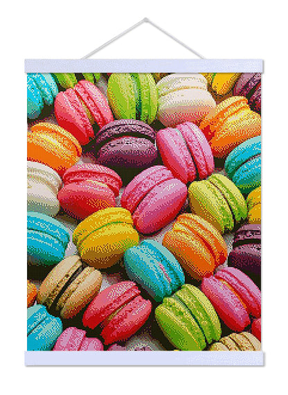 Yummy Macarons - Exclusive Premium Diamond Painting Kit