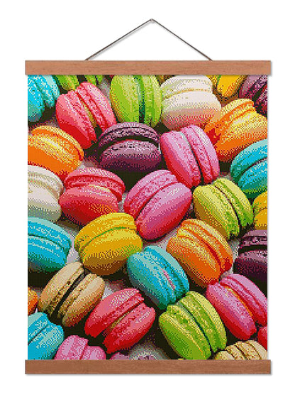 Yummy Macarons - Exclusive Premium Diamond Painting Kit