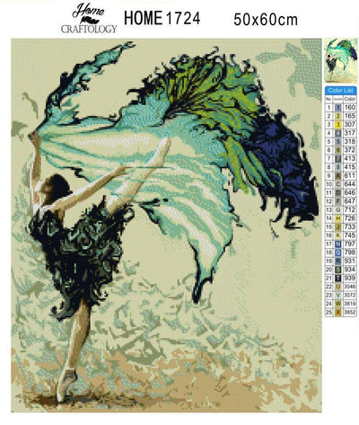 Moved by Dance - Premium Diamond Painting Kit