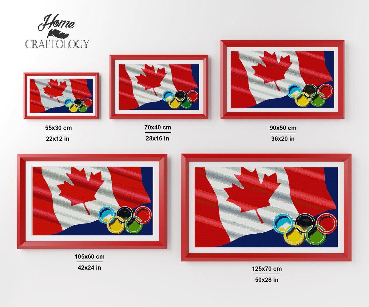 Canada Olympics - Premium Diamond Painting Kit