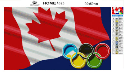 Canada Olympics - Premium Diamond Painting Kit