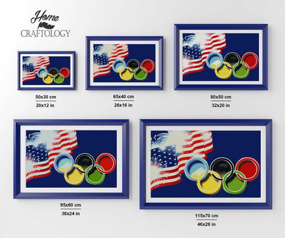 USA Olympics - Premium Diamond Painting Kit