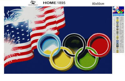 USA Olympics - Premium Diamond Painting Kit