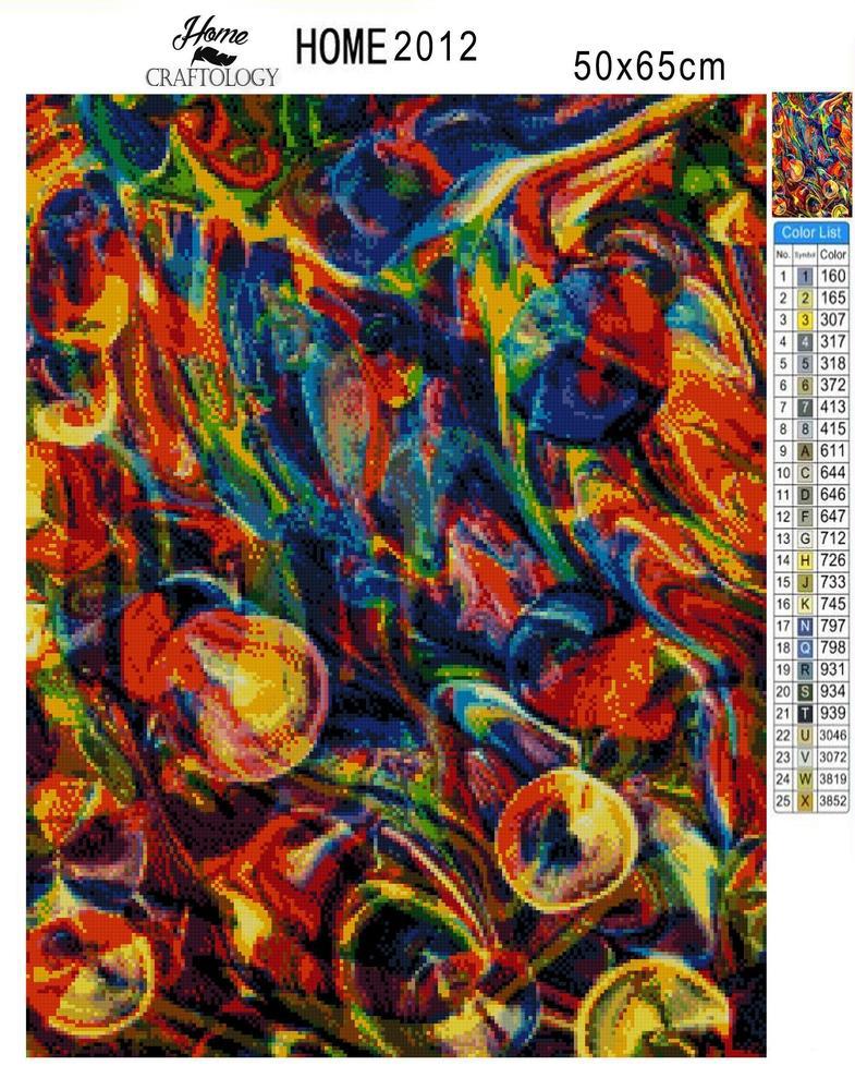 Mixture of Different Colors - Premium Diamond Painting Kit