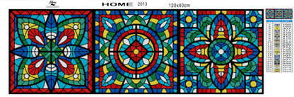 Mosaic Tile Pattern - Premium Diamond Painting Kit