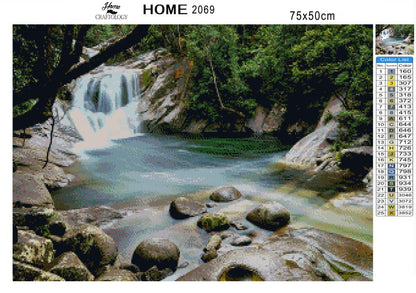 Australian River - Premium Diamond Painting Kit