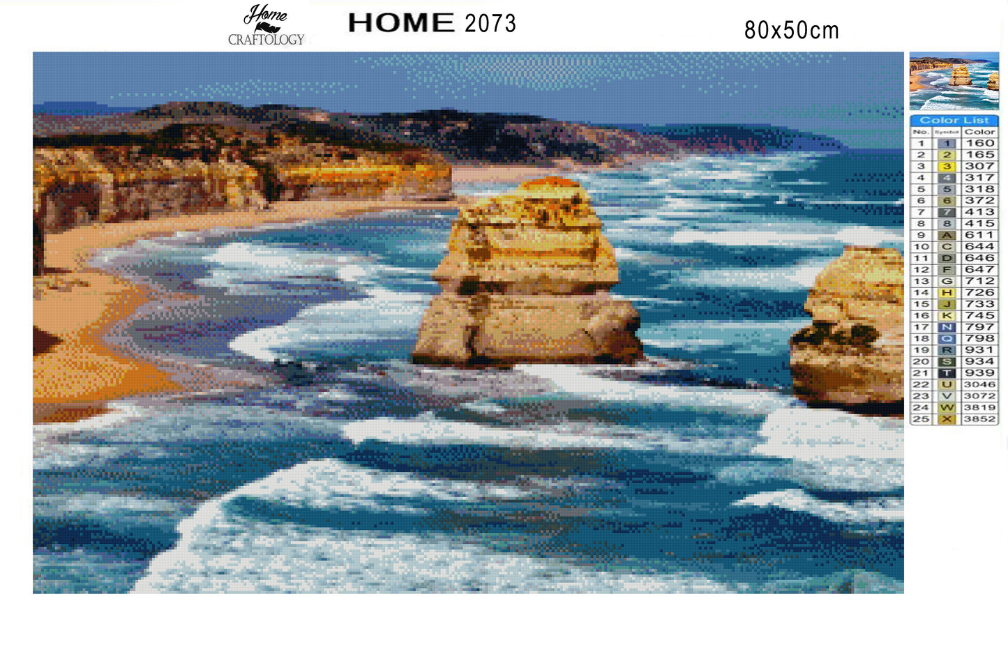 Great Ocean Walk - Premium Diamond Painting Kit