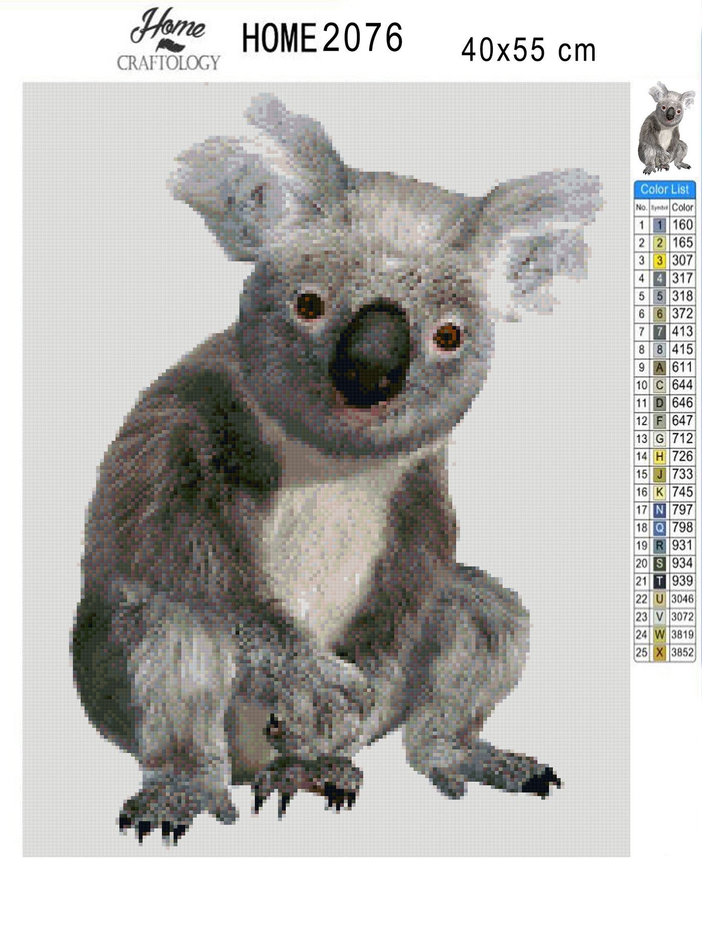 Koala - Premium Diamond Painting Kit