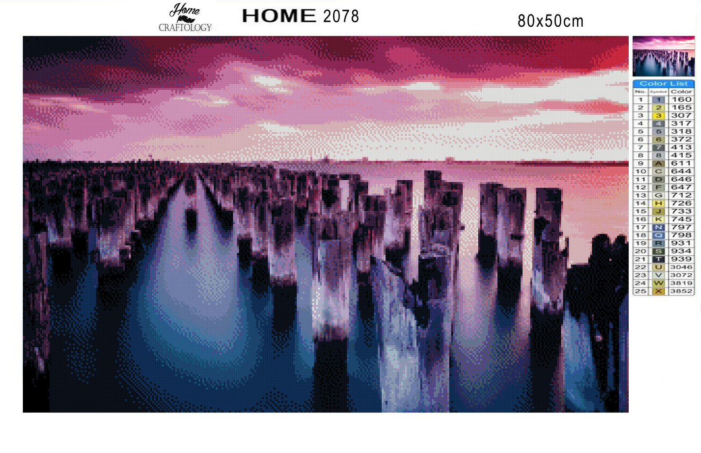 Princes Pier - Premium Diamond Painting Kit