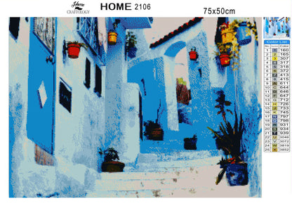 Chefchaouen - Premium Diamond Painting Kit