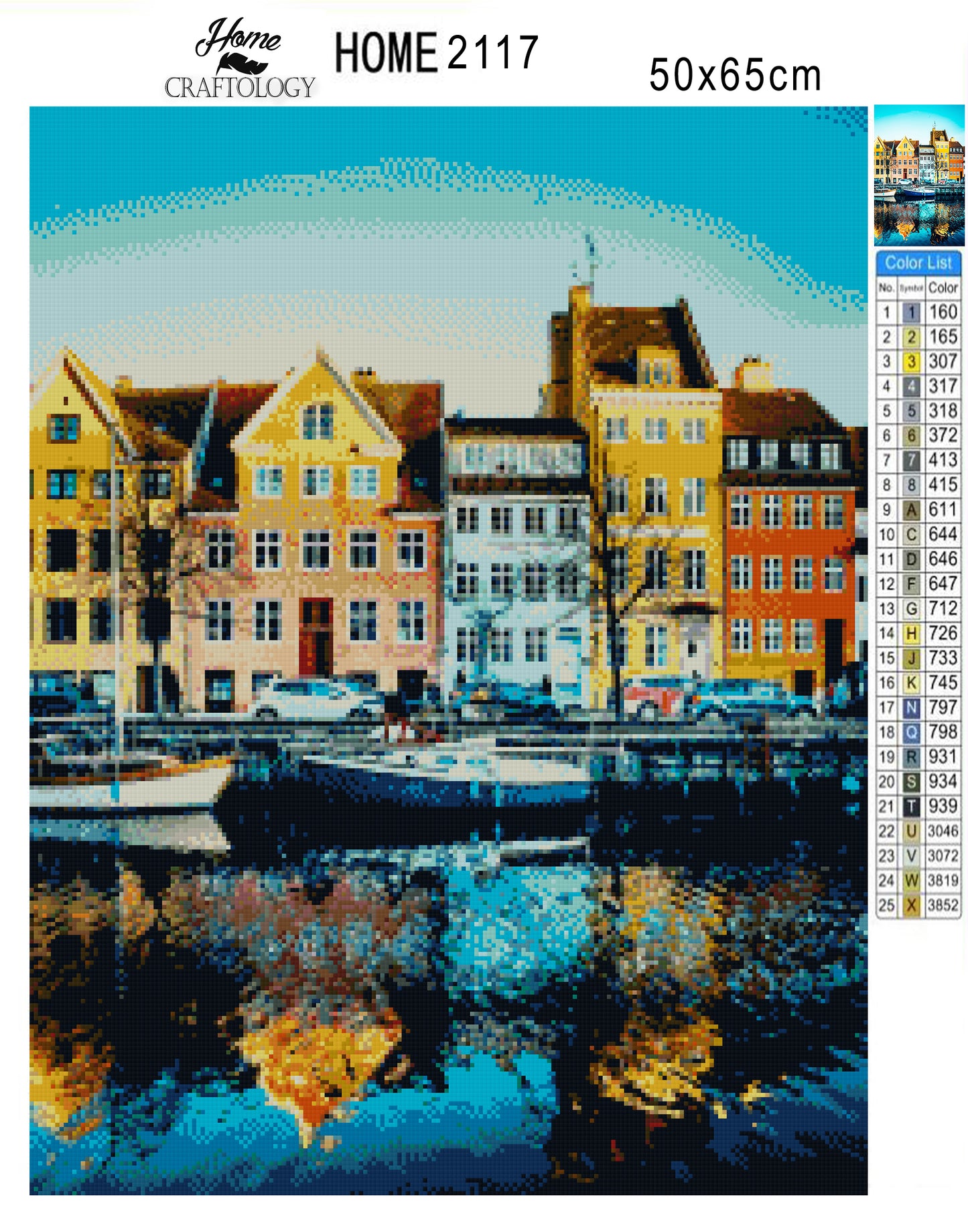 Christianshavn - Premium Diamond Painting Kit