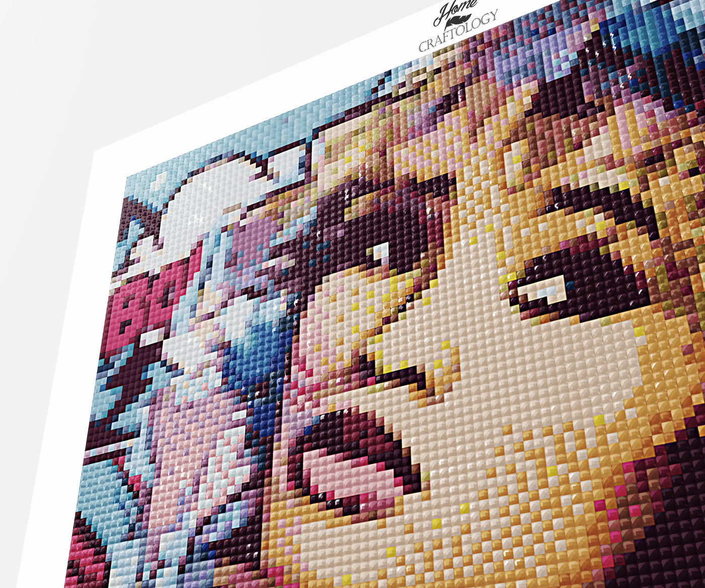 Girl Pop Art - Premium Diamond Painting Kit