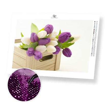 Tulip Bouquet - Premium Diamond Painting Kit