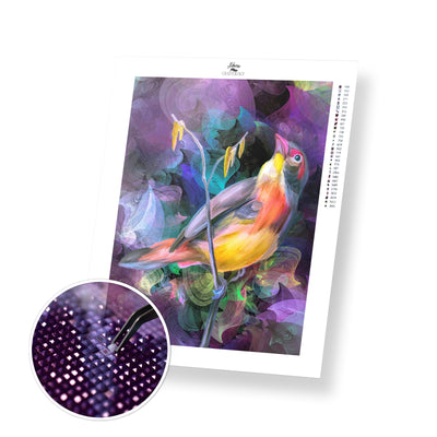 Bird Painting - Premium Diamond Painting Kit