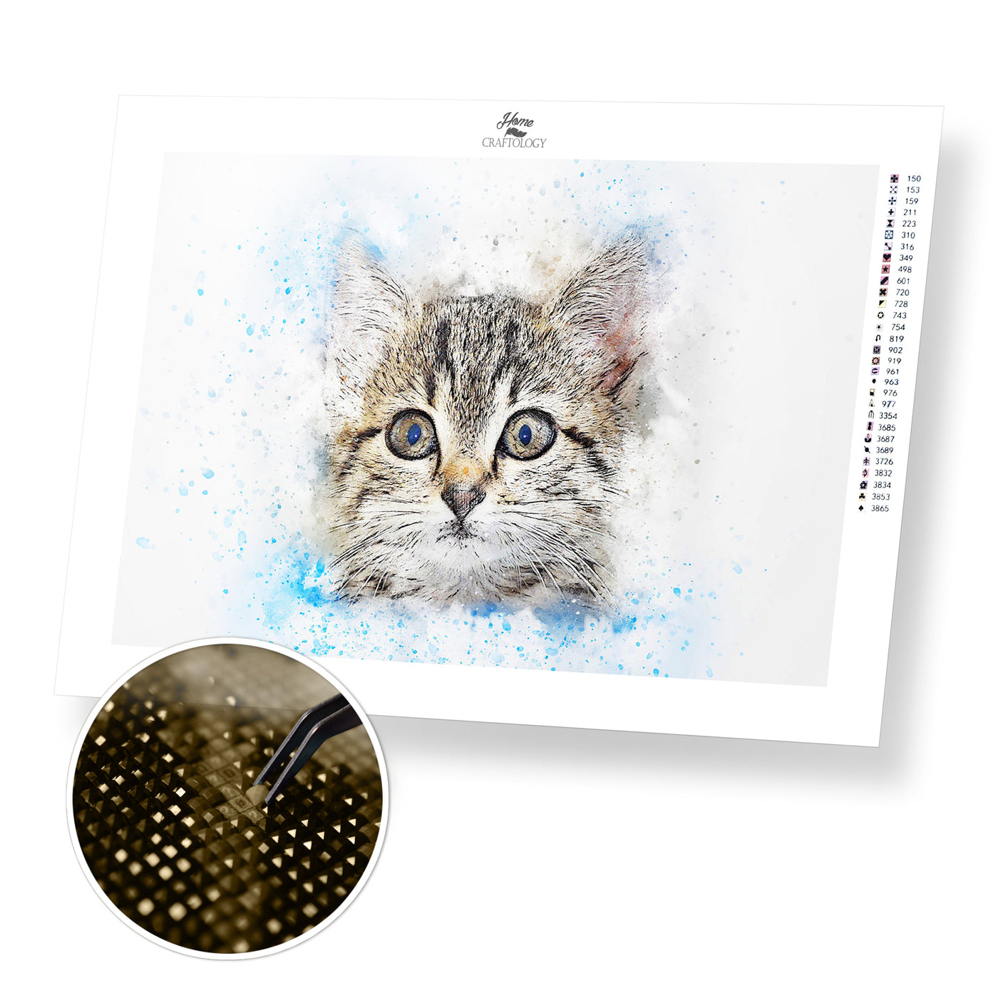 Cat's Face - Premium Diamond Painting Kit