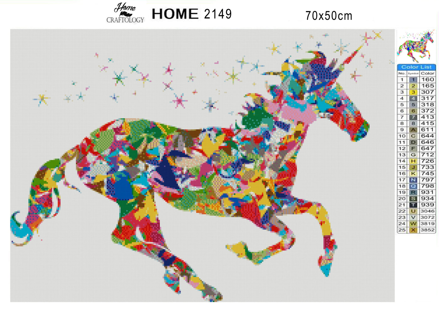 Prismatic Horse - Premium Diamond Painting Kit