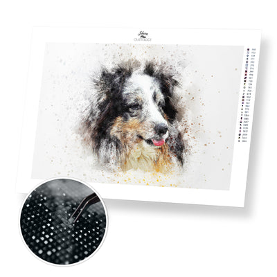 Sheltie Dog - Premium Diamond Painting Kit