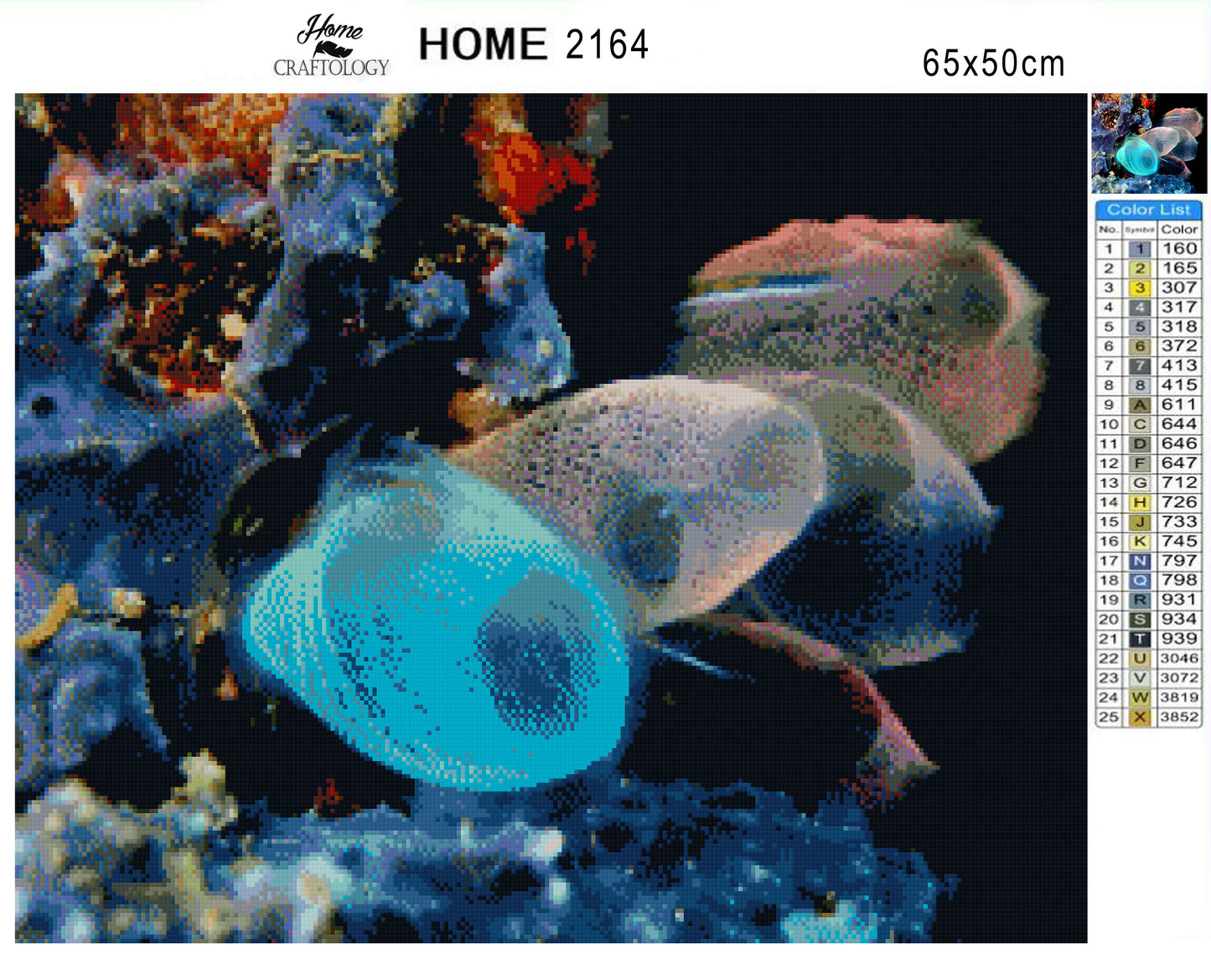 Sea Squirt - Premium Diamond Painting Kit