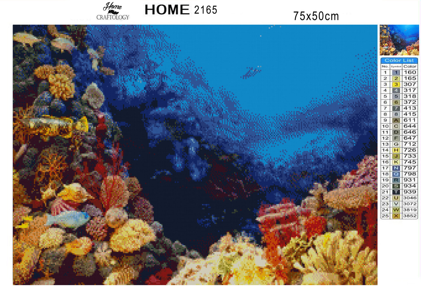 Seabed - Premium Diamond Painting Kit