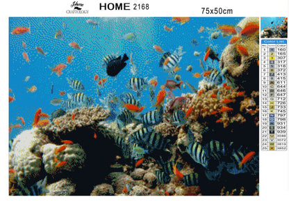 Underwater Traffic - Premium Diamond Painting Kit