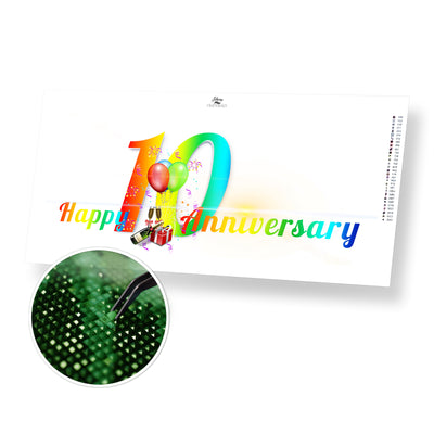 10th Anniversary - Premium Diamond Painting Kit