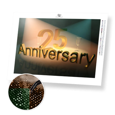 25th Anniversary - Premium Diamond Painting Kit