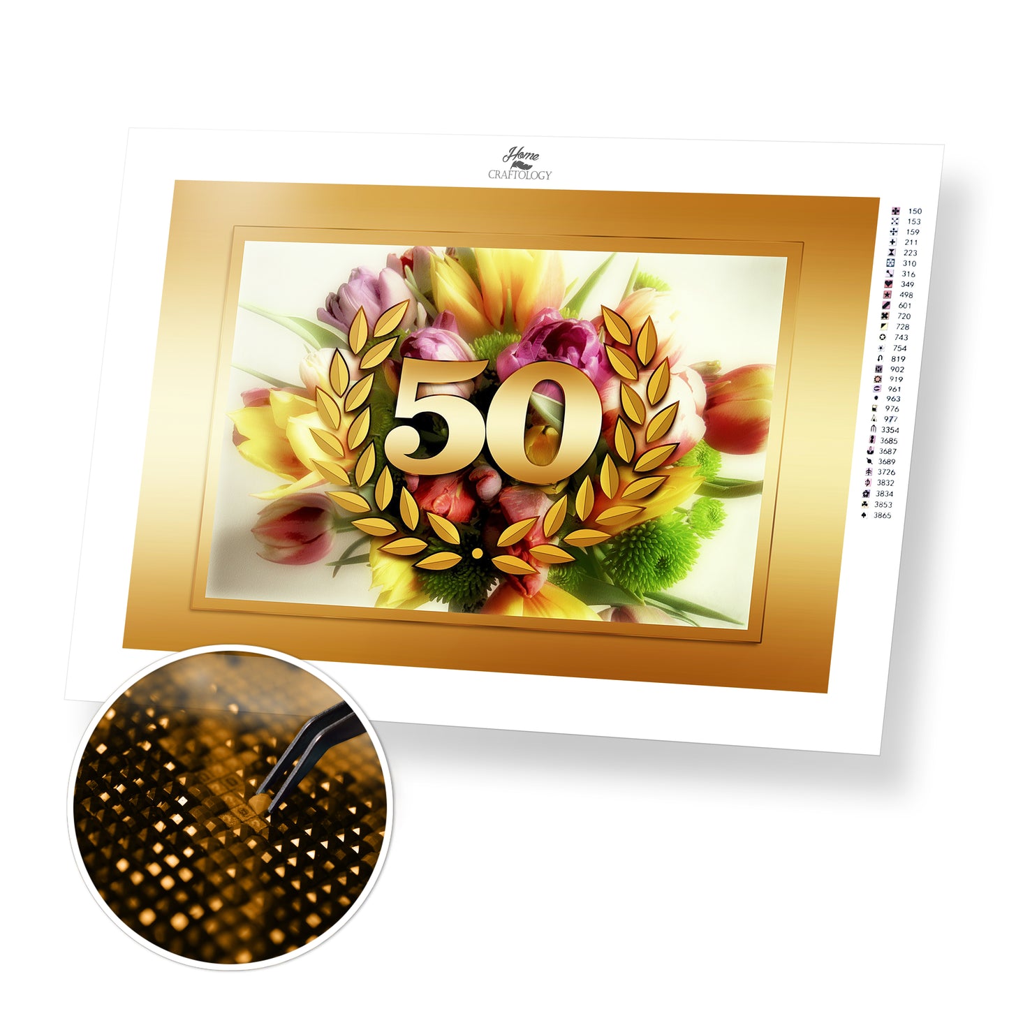 50 Years - Premium Diamond Painting Kit