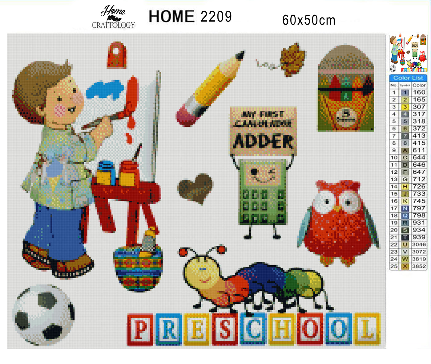 Preschool - Premium Diamond Painting Kit