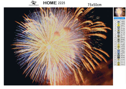 Ball of Fireworks - Premium Diamond Painting Kit