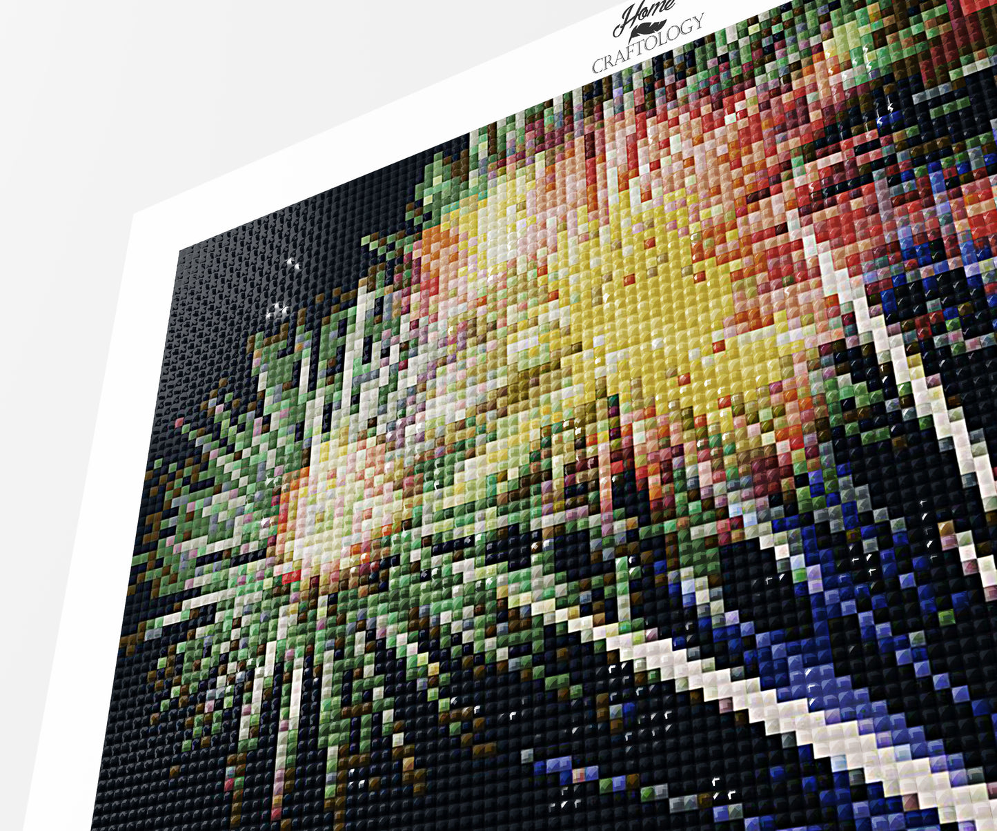 Combination of Fireworks - Premium Diamond Painting Kit