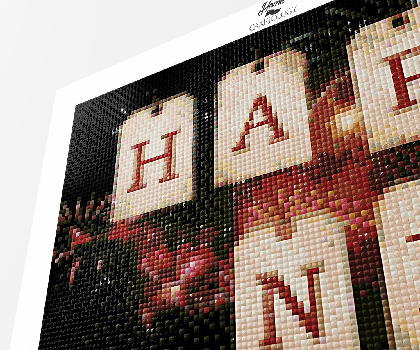 Happy New Year Tags - Premium Diamond Painting Kit