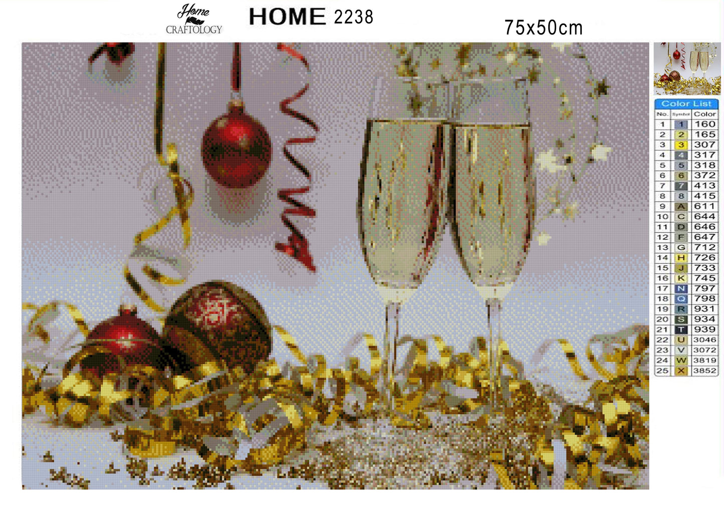 New Year Things - Premium Diamond Painting Kit