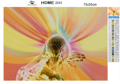 Colorful Brain - Premium Diamond Painting Kit