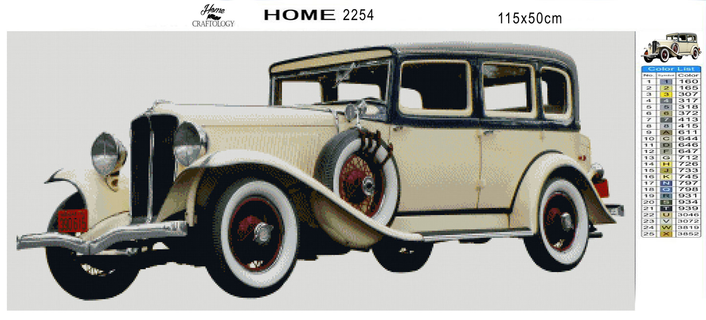 Classic Limousine - Premium Diamond Painting Kit