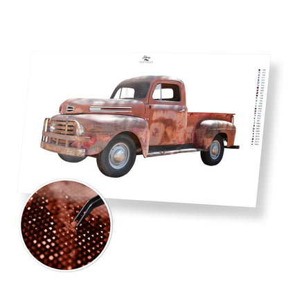 Rusty Old Truck - Premium Diamond Painting Kit