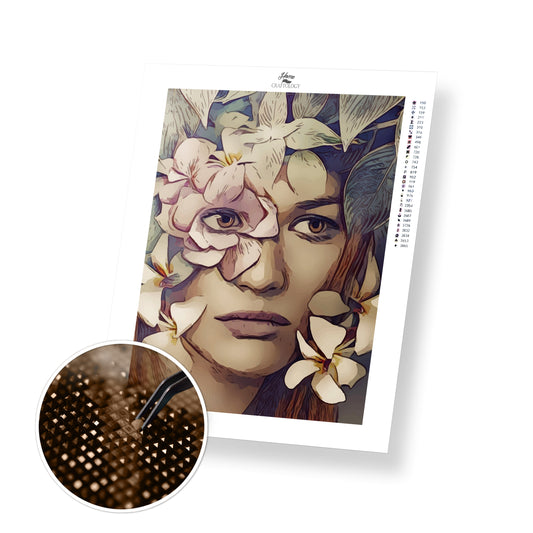 Flower Power - Premium Diamond Painting Kit