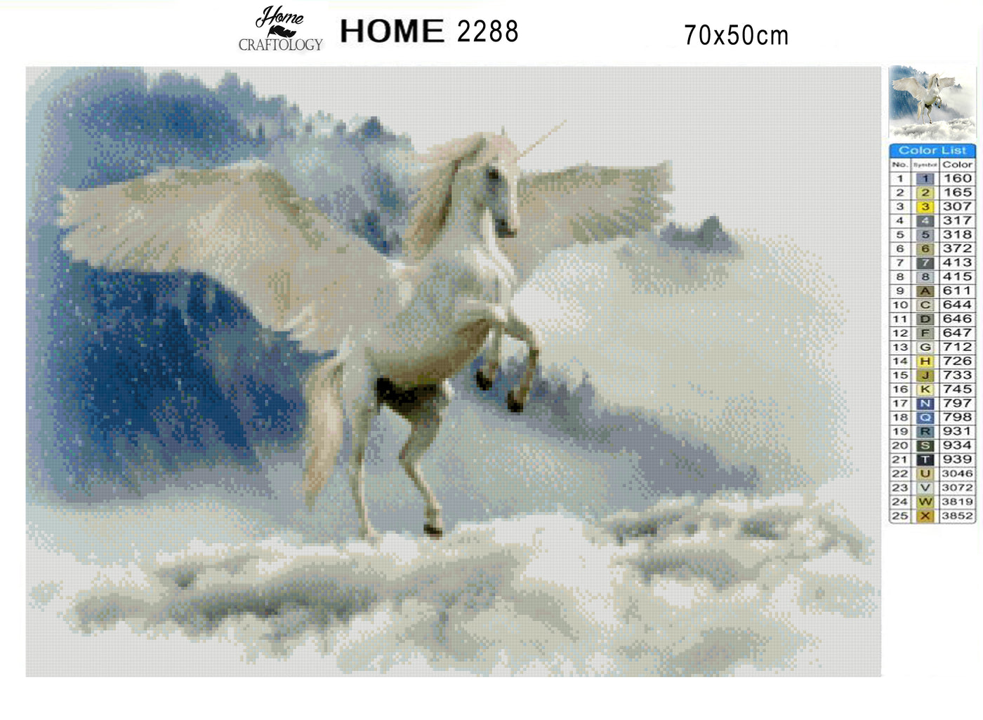Unicorn in the Sky - Premium Diamond Painting Kit
