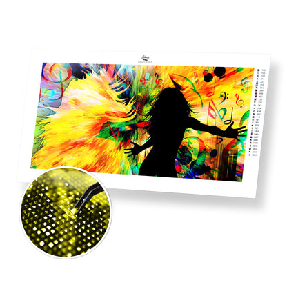 Get your Groove on - Premium Diamond Painting Kit