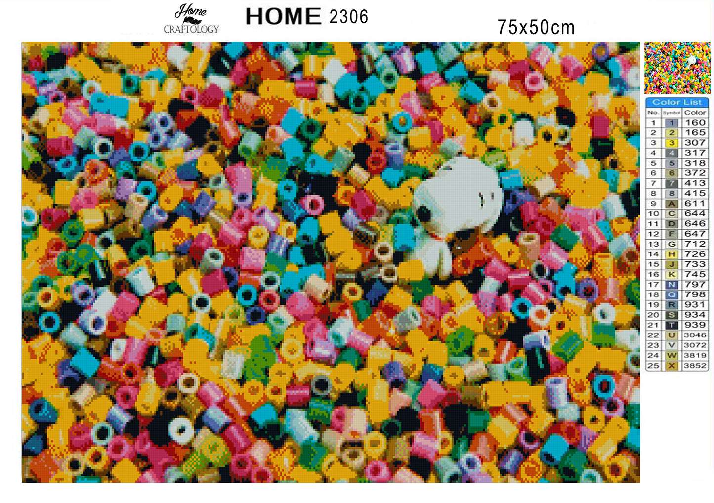 Colorful Beads - Premium Diamond Painting Kit