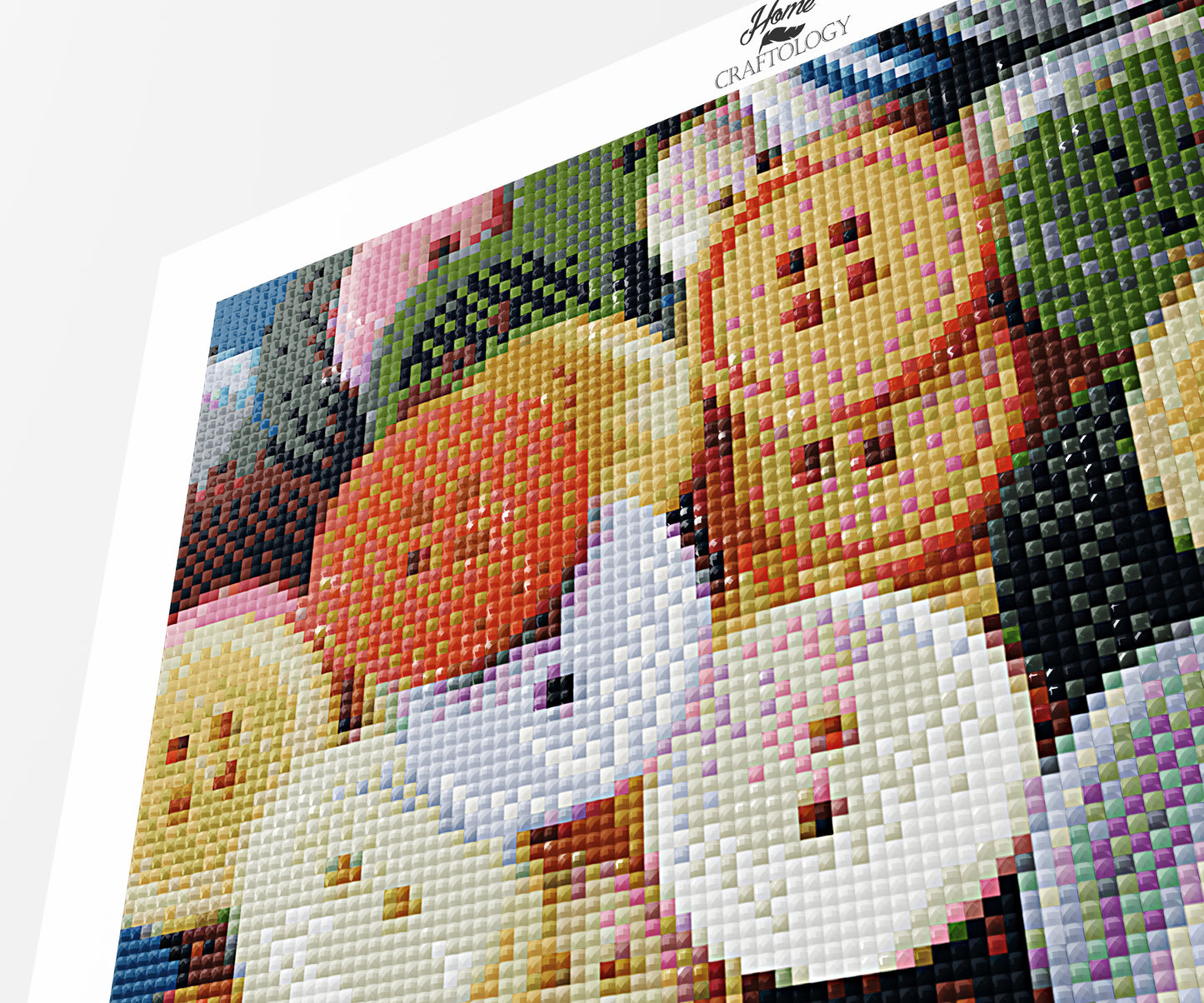 Colorful Buttons - Premium Diamond Painting Kit