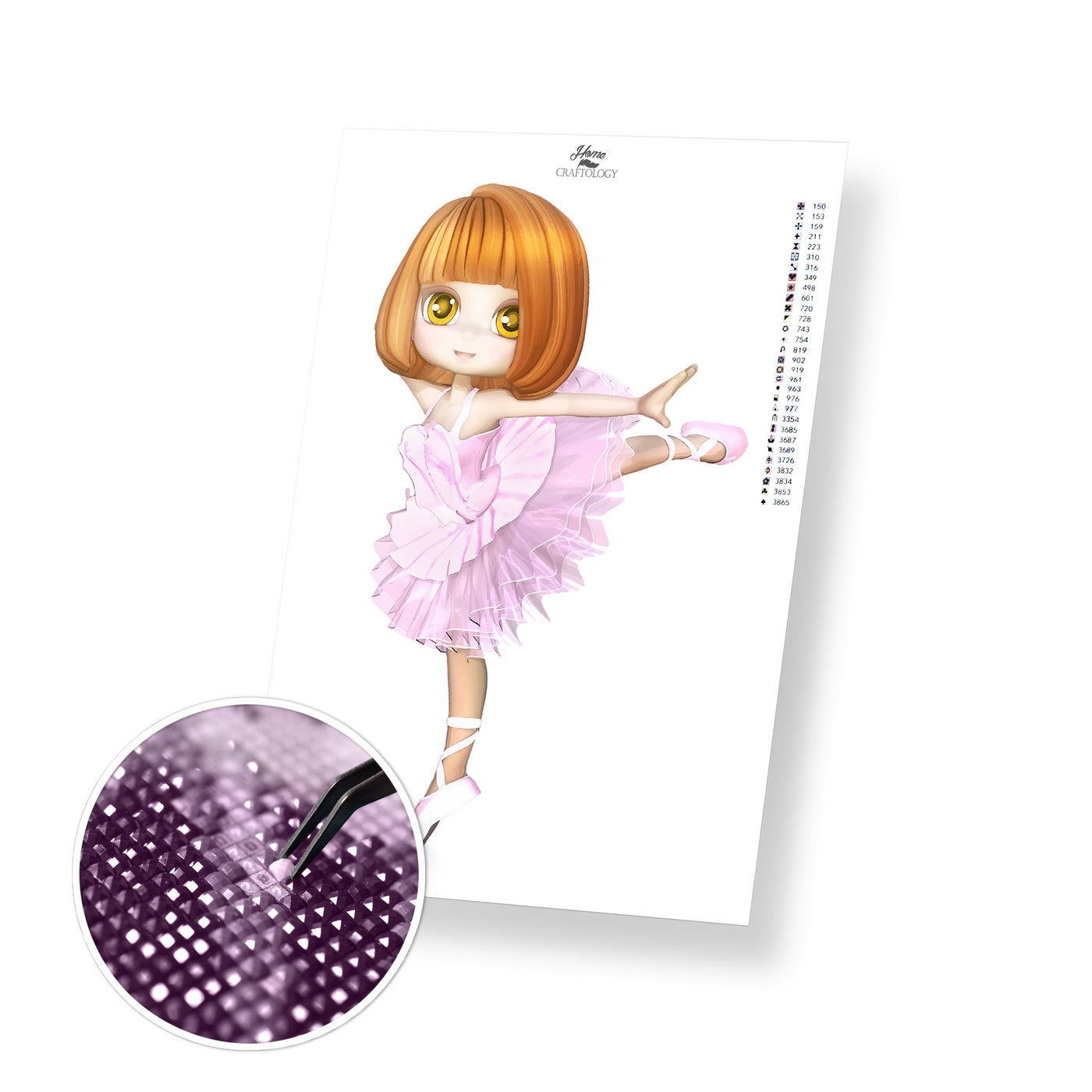 Dancing Ballerina - Premium Diamond Painting Kit