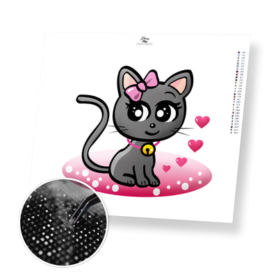Sweetest Cat - Premium Diamond Painting Kit